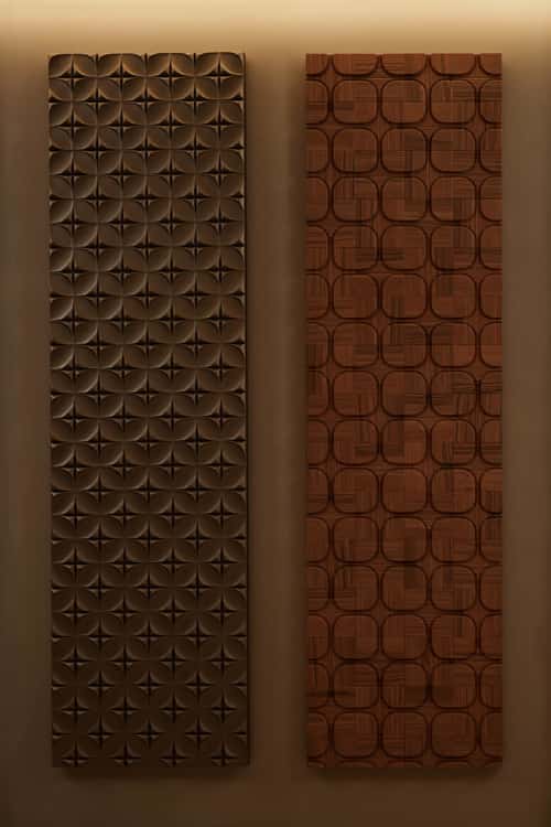 The Art Deco Wall Panelling  Magic Cube Series 3